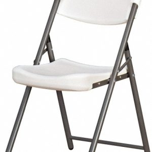 ABILITYONE Pack of (4), 18-3/8" Wide x 5-1/4" Deep x 14-1/2" High, Plastic & Steel Standard Folding Chairs 7105015766180