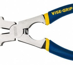 IRWIN 10" OAL, 2-3/4" Jaw Length x 3-1/2 Jaw Width, Side Cutting Welding Pliers 1873303