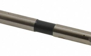 CLEVELAND 9/32" Dia, 17/64" Shank, Dia, 3 Flutes, Straight Shank, Interchangeable Pilot Counterbore C46424