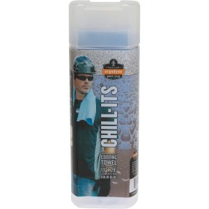 ERGODYNE Towel: Blue 12420