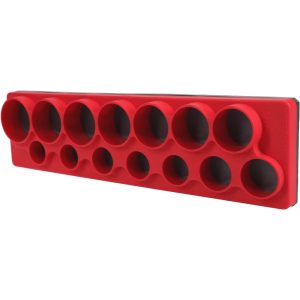 VALUE COLLECTION 12 Piece Capacity Magnetic Shallow Socket Holder S5011