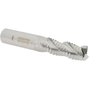 ACCUPRO Corner Radius End Mill: 1/2" Dia, 1" LOC, 0.06" Radius, 3 Flutes, Solid Carbide 43163732