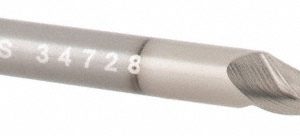 SGS Square End Mill: 5/16" Dia, 5/8" LOC, 3 Flute, Solid Carbide 34734