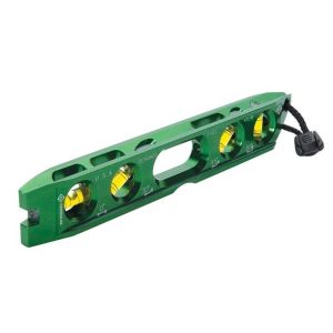 GREENLEE Magnetic 8-1/2" Long 4 Vial Torpedo Level L107
