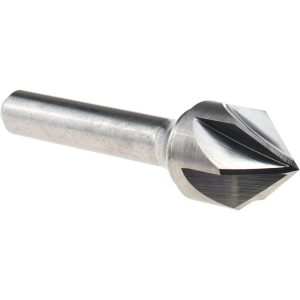 KEO Countersink: 3/4" Head Dia, 82.00 deg Included Angle, 6 Flute, Solid Carbide, Right Hand Cut 919-001-024