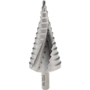 HERTEL Step Drill Bit: 10 mm Shank Dia, High Speed Steel, 13 Hole Sizes SDD43274877