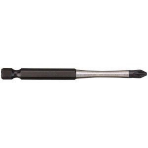 MILWAUKEE TOOL Power Screwdriver Bit: #2 Phillips, 1/4" Hex Drive 48-32-4562