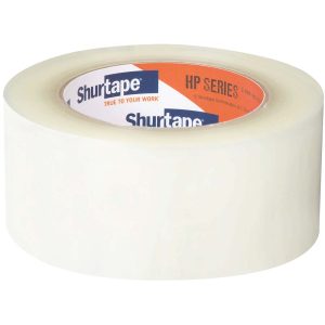 SHURTAPE Packing Tape: Clear, Hot Melt Adhesive 207149