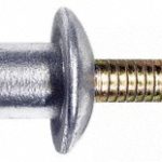 MARSON Structural Blind Rivet: Truss Head, Steel Body, Steel Mandrel MGLT-R8-6-PKT