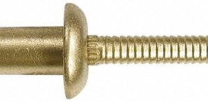 MARSON Structural Blind Rivet: Protruding Head, Steel Body, Steel Mandrel MBP-R8-M5-PKT
