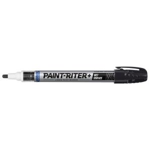 MARKAL Liquid Paint Marker: Black, Bullet Tip 96933