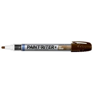 MARKAL Liquid Paint Marker: Brown, Bullet Tip 96975