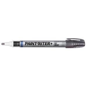 MARKAL Liquid Paint Marker: Silver, Bullet Tip 96967