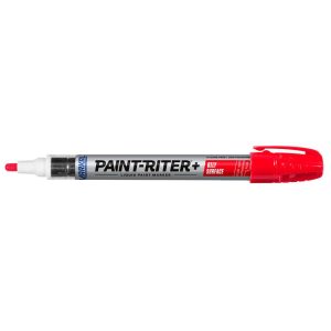 MARKAL Liquid Paint Marker: Red, Bullet Tip 96962