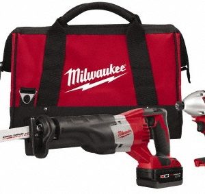 MILWAUKEE TOOL Cordless Tool Combination Kit: 18V 2696-24