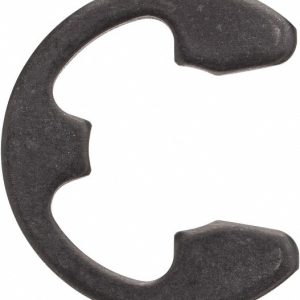 ROTOR CLIP External E Style Retaining Ring: 0.396" Groove Dia, 1/2" Shaft Dia, 1060-1090 Steel, Phosphate Finish E-50ST PA B100