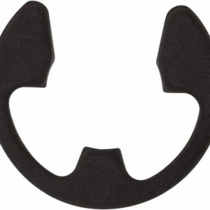 ROTOR CLIP External E Style Retaining Ring: 0.343" Groove Dia, 7/16" Shaft Dia, 1060-1090 Steel, Phosphate Finish E-43ST PA B100