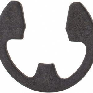 ROTOR CLIP External E Style Retaining Ring: 0.303" Groove Dia, 3/8" Shaft Dia, 1060-1090 Steel, Phosphate Finish E-37ST PA B100