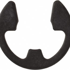 ROTOR CLIP External E Style Retaining Ring: 0.25" Groove Dia, 5/16" Shaft Dia, 1060-1090 Spring Steel, Phosphate Finish SE-31ST PA