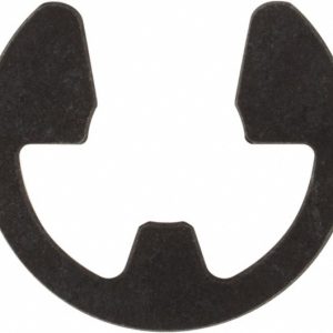ROTOR CLIP External E Style Retaining Ring: 0.188" Groove Dia, 7/32" Shaft Dia, 1060-1090 Spring Steel, Phosphate Finish SE-21ST PA B100