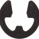 ROTOR CLIP External E Style Retaining Ring: 0.127" Groove Dia, 11/64" Shaft Dia, 1060-1090 Spring Steel, Phosphate Finish SE-17ST PA