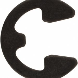 ROTOR CLIP External E Style Retaining Ring: 0.095" Groove Dia, 1/8" Shaft Dia, 1060-1090 Steel, Phosphate Finish E-12ST PA B100