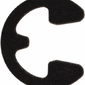 ROTOR CLIP External E Style Retaining Ring: 0.074" Groove Dia, 3/32" Shaft Dia, 1060-1090 Steel, Phosphate Finish E-9ST PA
