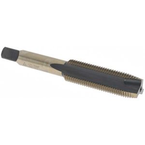 VALUE COLLECTION Spiral Point Tap: 1/2-20 UNF, 3 Flutes, Plug Chamfer, HSS, Bright/Uncoated Coated 20669