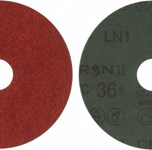 3M Fiber Disc: 4-1/2" Disc Dia, 7/8" Hole, Ceramic 7000119175
