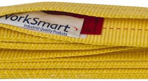 VALUE COLLECTION Flat Eye & Eye, Type 3 Web Sling: 6' Long, Polyester WS-MH-SLNG1-138