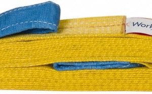 VALUE COLLECTION Flat Eye & Eye, Type 3 Web Sling: 12' Long, Polyester WS-MH-SLNG1-141