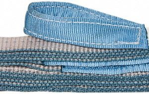 VALUE COLLECTION Flat Eye & Eye, Type 3 Web Sling: 10' Long, Polyester WS-MH-SLNG1-239