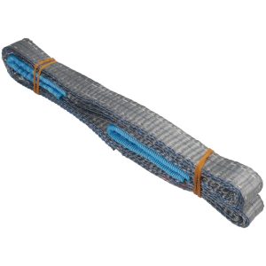 VALUE COLLECTION Flat Eye & Eye, Type 3 Web Sling: 4' Long, Polyester WS-MH-SLNG1-276