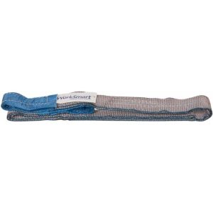 VALUE COLLECTION Flat Eye & Eye, Type 3 Web Sling: 4' Long, Polyester WS-MH-SLNG1-288