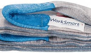 VALUE COLLECTION Flat Eye & Eye, Type 3 Web Sling: 8' Long, Polyester WS-MH-SLNG1-316