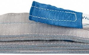 VALUE COLLECTION Flat Eye & Eye, Type 3 Web Sling: 10' Long, Polyester WS-MH-SLNG1-317