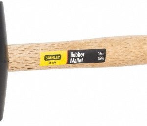 STANLEY 1 Lb Head Stanley Rubber Mallet 51-104