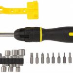 STANLEY Screwdriver Set: 21 Pc, Nut Driver, Phillips, Slotted, Square & Torx 62-574