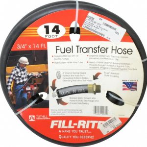 TUTHILL Chemical & Petroleum Hose: 3/4" OD, NPT FRH07514