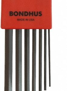 BONDHUS 7 Piece L-Key Ball End Hex Key Set 12192