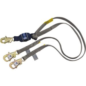 DBI-SALA Lanyards & Lifelines; Load Capacity: 420lb; 190kg ; Lifeline Material: Polyester ; Capacity (Lb.): 420 ; End Connections: Snap Hook ; Maximum Number Of Users: 1 ; Anchorage Connection: Tie-Back Snap Hook 7012691252