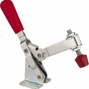 DE-STA-CO Manual Hold-Down Toggle Clamp: Vertical, 600.24 lb Capacity, U-Bar, Flanged Base 210-U