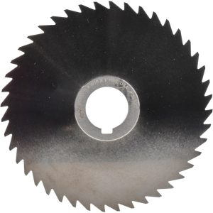 KEO Slitting & Slotting Saw: 5" Dia, 1/16" Thick, 1" Arbor Hole, 44 Teeth, High Speed Steel 950-000-769