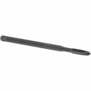 OSG Extension Tap: M6 x 1, 2 Flutes, D5, Oxide Finish, High Speed Steel, Spiral Point 1111800601