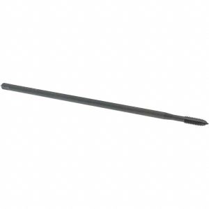OSG Extension Tap: M5 x 0.8, 2 Flutes, D4, Oxide Finish, High Speed Steel, Spiral Point 1111800501