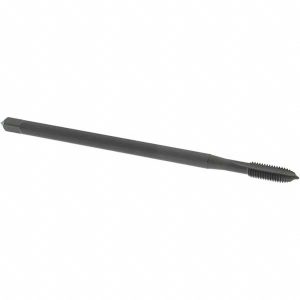 OSG Extension Tap: M5 x 0.8, 2 Flutes, D4, Oxide Finish, High Speed Steel, Spiral Point 1111800401