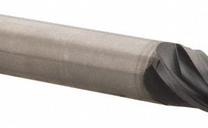 KENNAMETAL Roughing & Finishing End Mill: 8 mm Dia, 4 Flutes, Corner Chamfer End, Solid Carbide 4046269