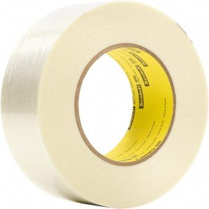 SCOTCH Packing Tape: 330' Long, Clear, Rubber Adhesive 7000123844