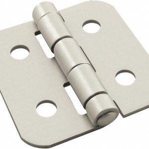 80/20 INC. Aluminum Door Hinge: 2" Wide, 4 Mounting Holes 25-2086