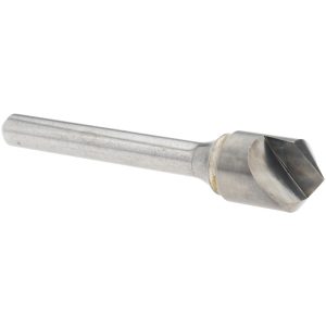 KEO Countersink: 1/2" Head Dia, 100.00 deg Included Angle, 1 Flute, Solid Carbide, Right Hand Cut 919-000-977
